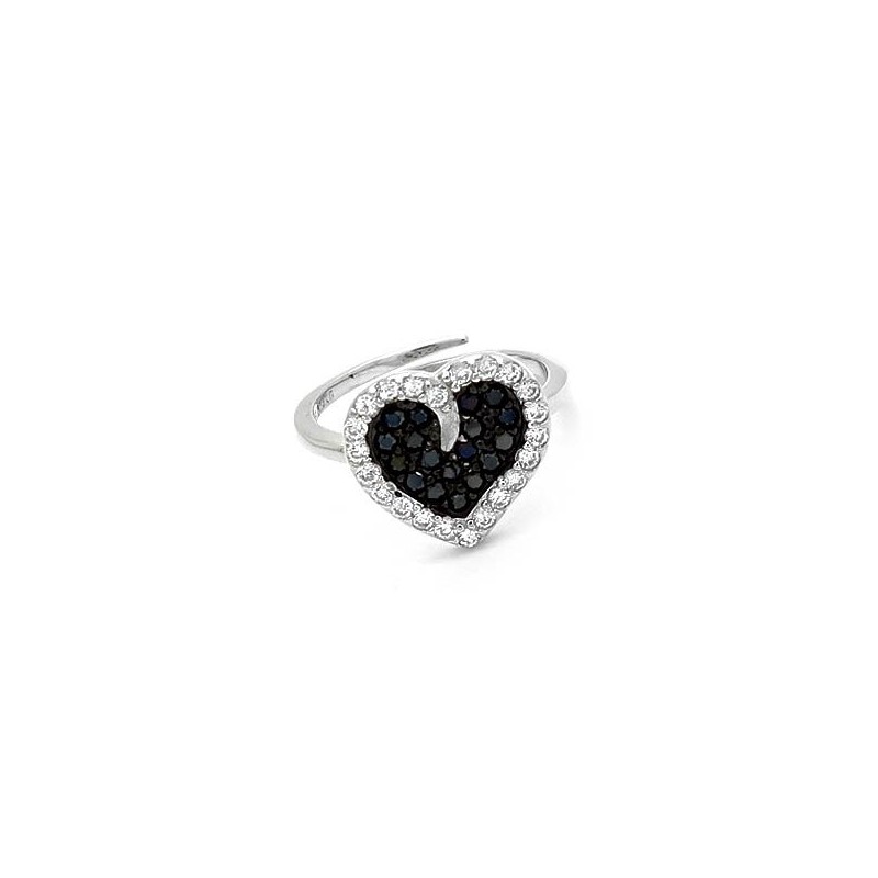 Beautiful ring with heart Silver 925