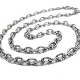 Men's stainless steel neck chain