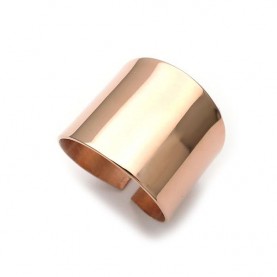 Silver Ring 925 Pink Gold-plated DA113