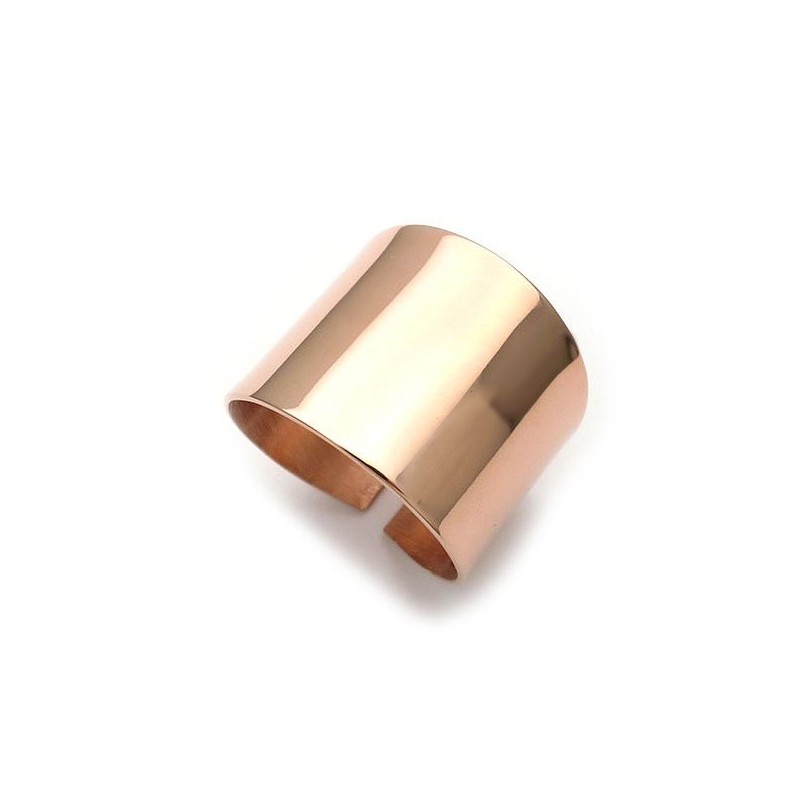 Silver Ring 925 Pink Gold-plated DA113