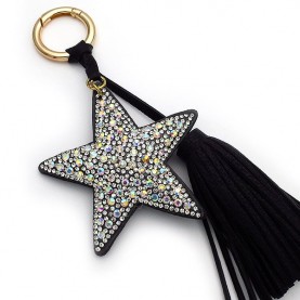 Mprelok Keychain with black star
