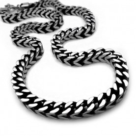 Mens neck necklace made of stainless steel