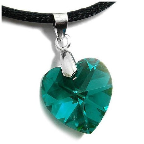 Καρδιά πράσινη Emerald