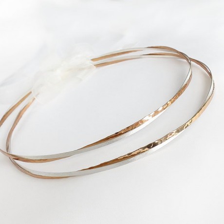 Stefana Gamou from sterling silver with Rose Gold