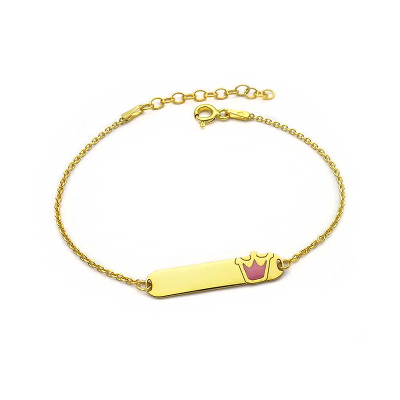 Baby Identity Bracelet in 10ct Yellow Gold by Michael Hill Online | THE  ICONIC | Australia